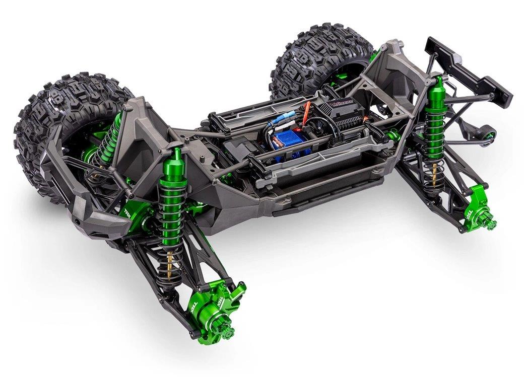 Traxxas X-Maxx ULTIMATE 4WD Brushless TQi TSM Grön-X Limited Edition - 4