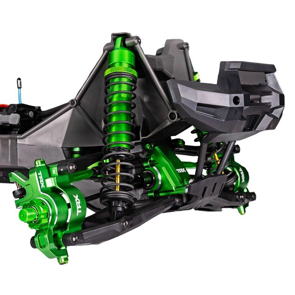 Traxxas X-Maxx ULTIMATE 4WD Brushless TQi TSM Grön-X Limited Edition - 10