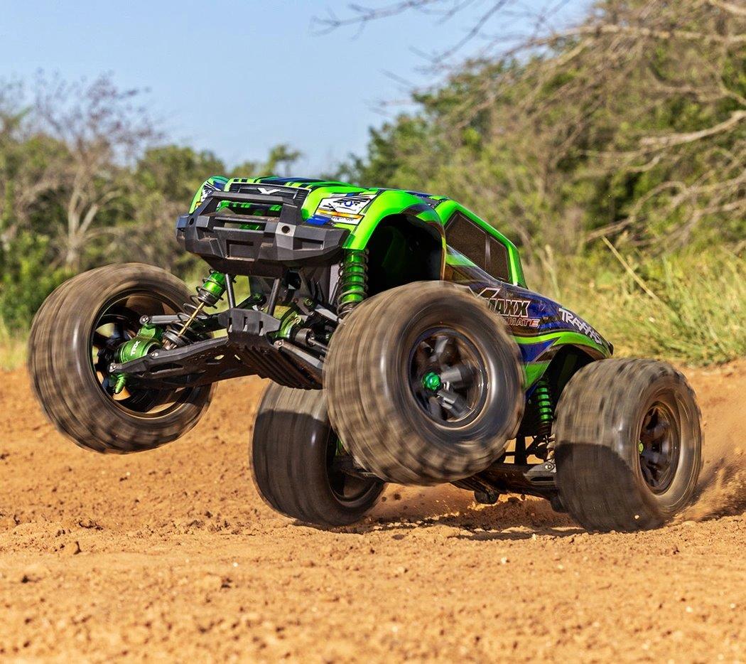 Traxxas X-Maxx ULTIMATE 4WD Brushless TQi TSM Grön-X Limited Edition - 7