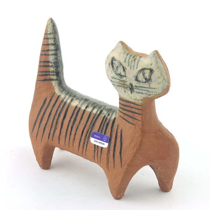 Lisa Larson (Small Zoo 1955) Sassy Standing Cat 12/10 cm (7)