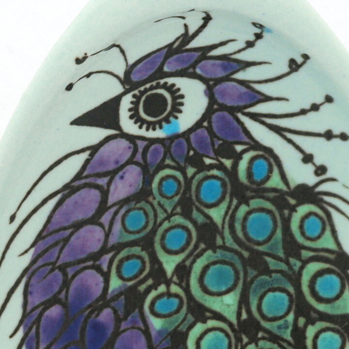 Beth Breyen (Tenera 1958) Two Dishes with Birds Decor 10 cm (3)