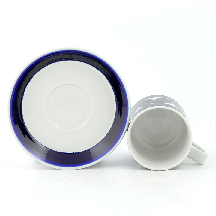 Raija Uosikkinen (Sotka 1968) Coffee Cup with Blue Decor 8,5 cm (5)