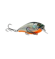 flytande liten wobbler/crankbait från armada. min sin korta kropp och läpp kan den fiskas grunt efter abborre