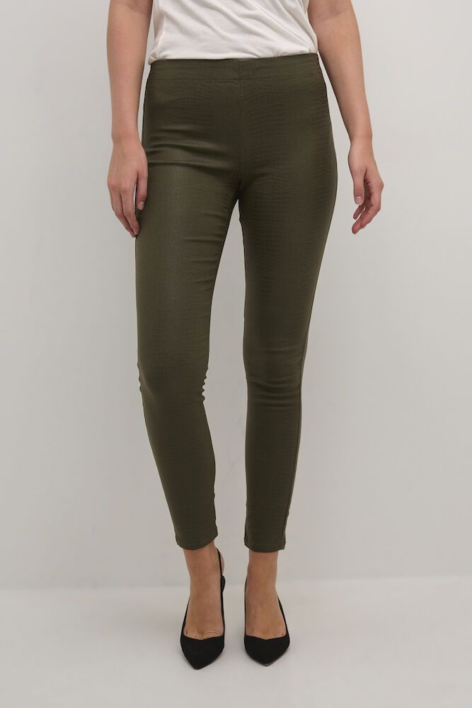 Culture Bettine Leggings Burnt Olive Croco
