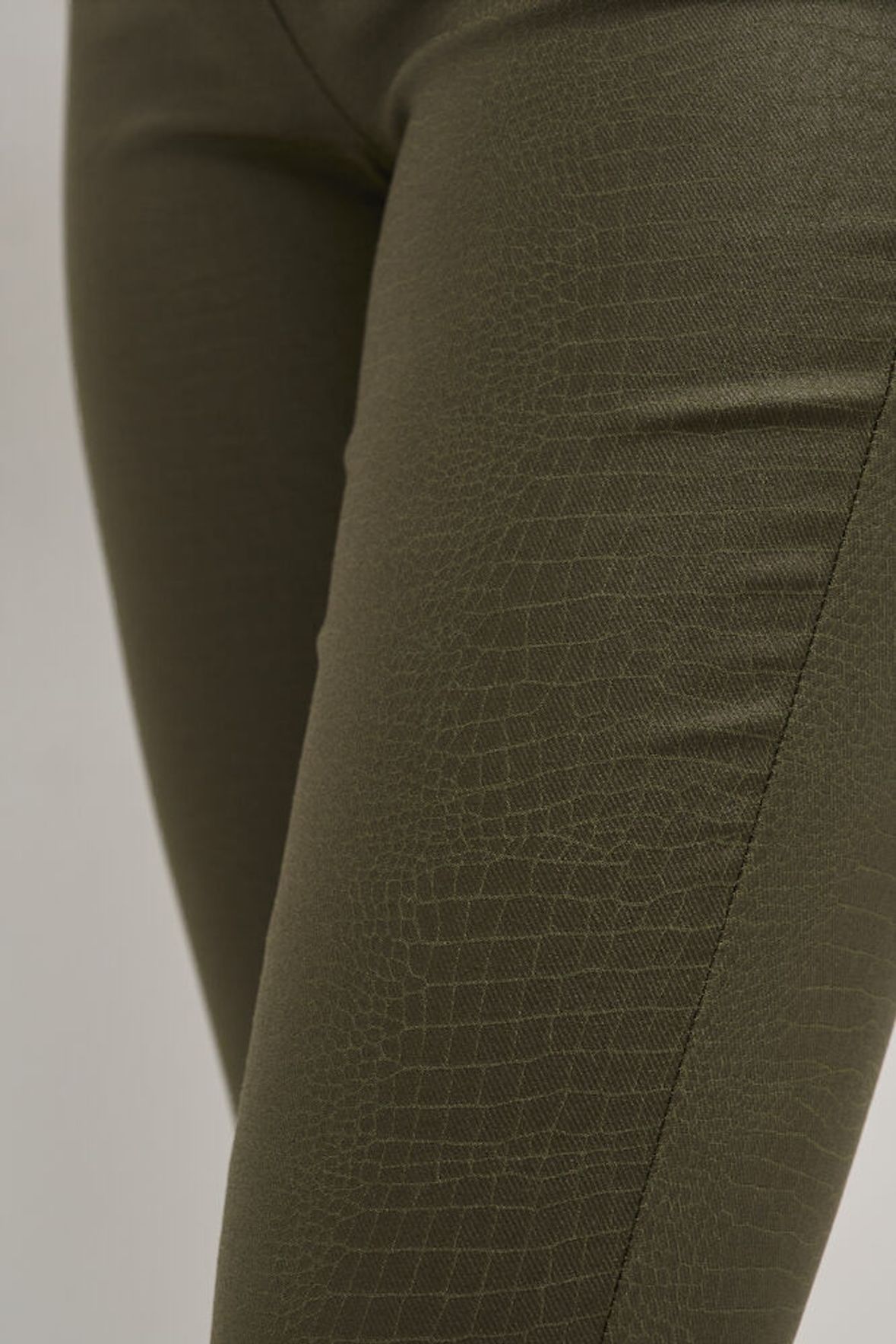 Culture Bettine Leggings Burnt Olive Croco - 5
