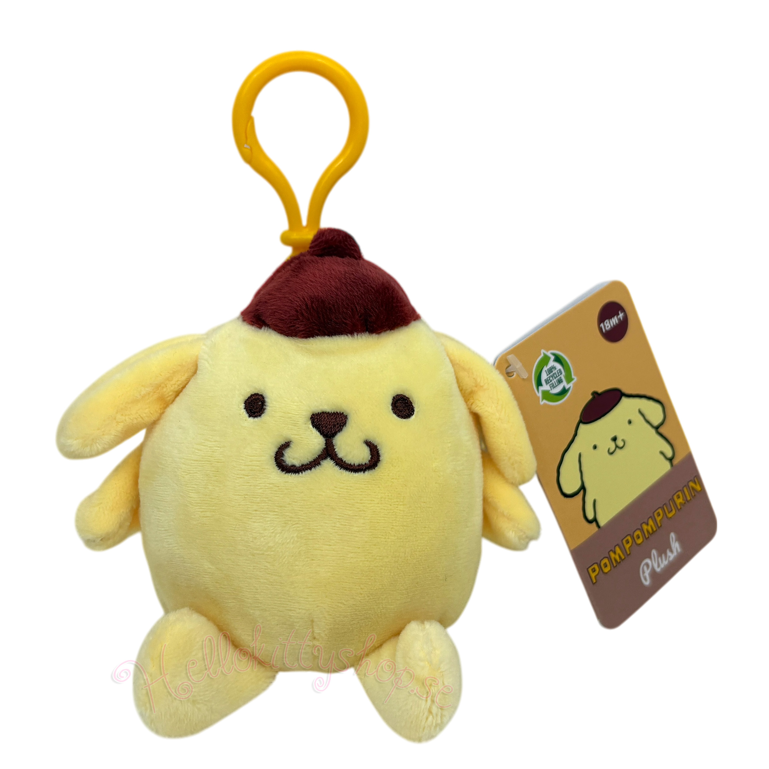 Pompompurin Mjukis Nyckelring - 11 cm