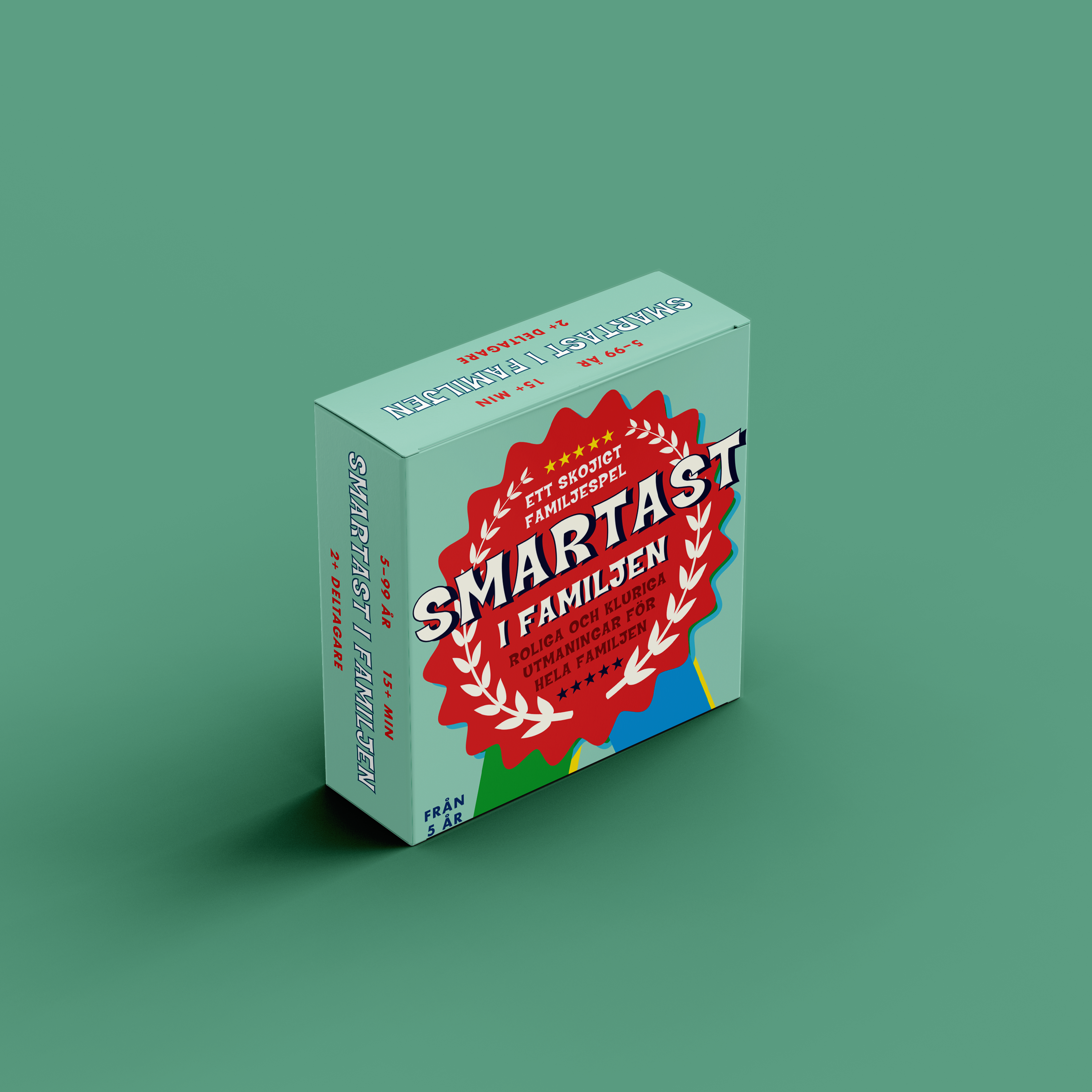 Smartast i familjen -Spel i liten bekväm ask - 5