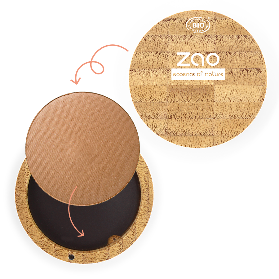 ZAO Mineral Cooked Bronzer 345 Milk chocolate - 2