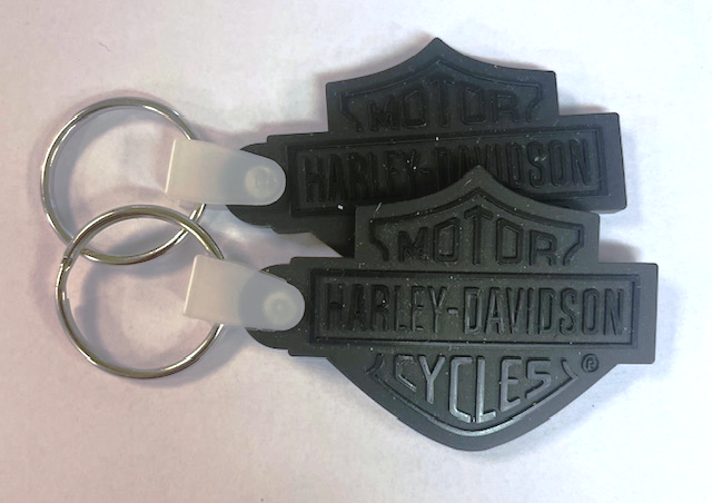 Nyckelring Bar & Shield Black