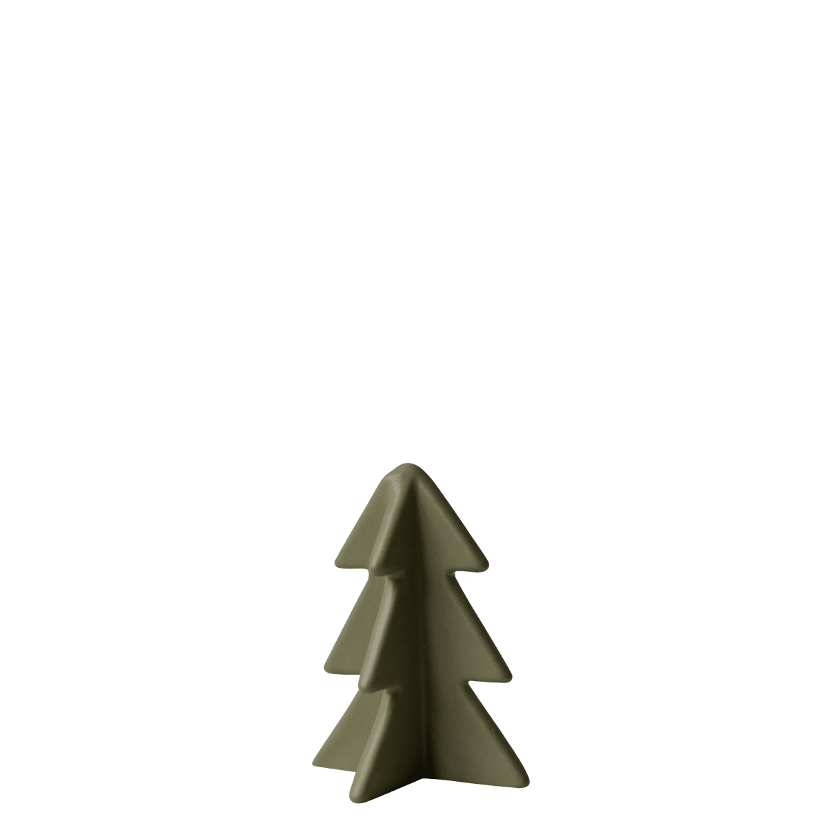 Winter Tree Medium - 8 cm - Green - Gran - Julgran - DBKD - 7