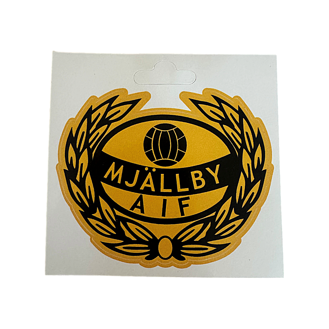 Mjällby AIF Klistermärke/Bildekal