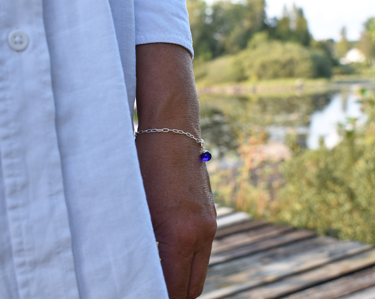 UDDEN MIDNIGHT - bracelet in blue