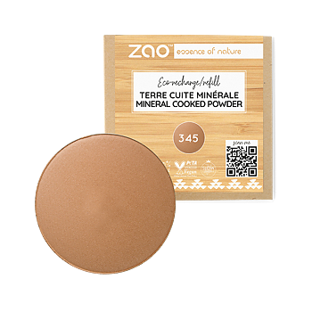 ZAO Refill  Mineral Cooked Bronzer 345 Milk chocolate