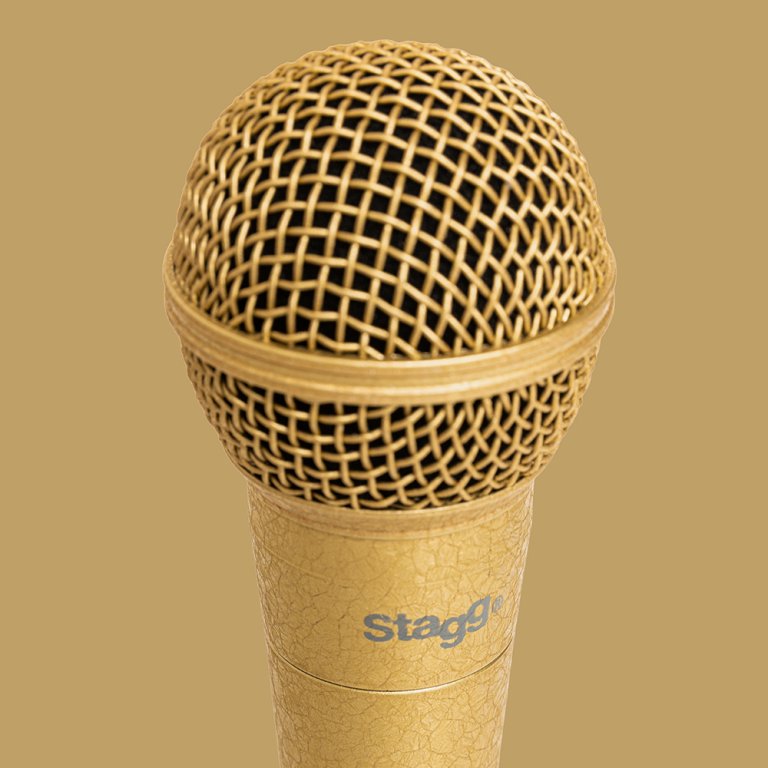 SDM50G Dymamic Mic Card DC78 GOLD+CBL XLR/XLR - 2