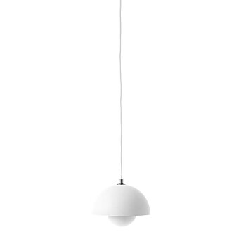 Flowerpot VP10 Pendant lamp 16 cm (matte white) - In stock - &Tradition
