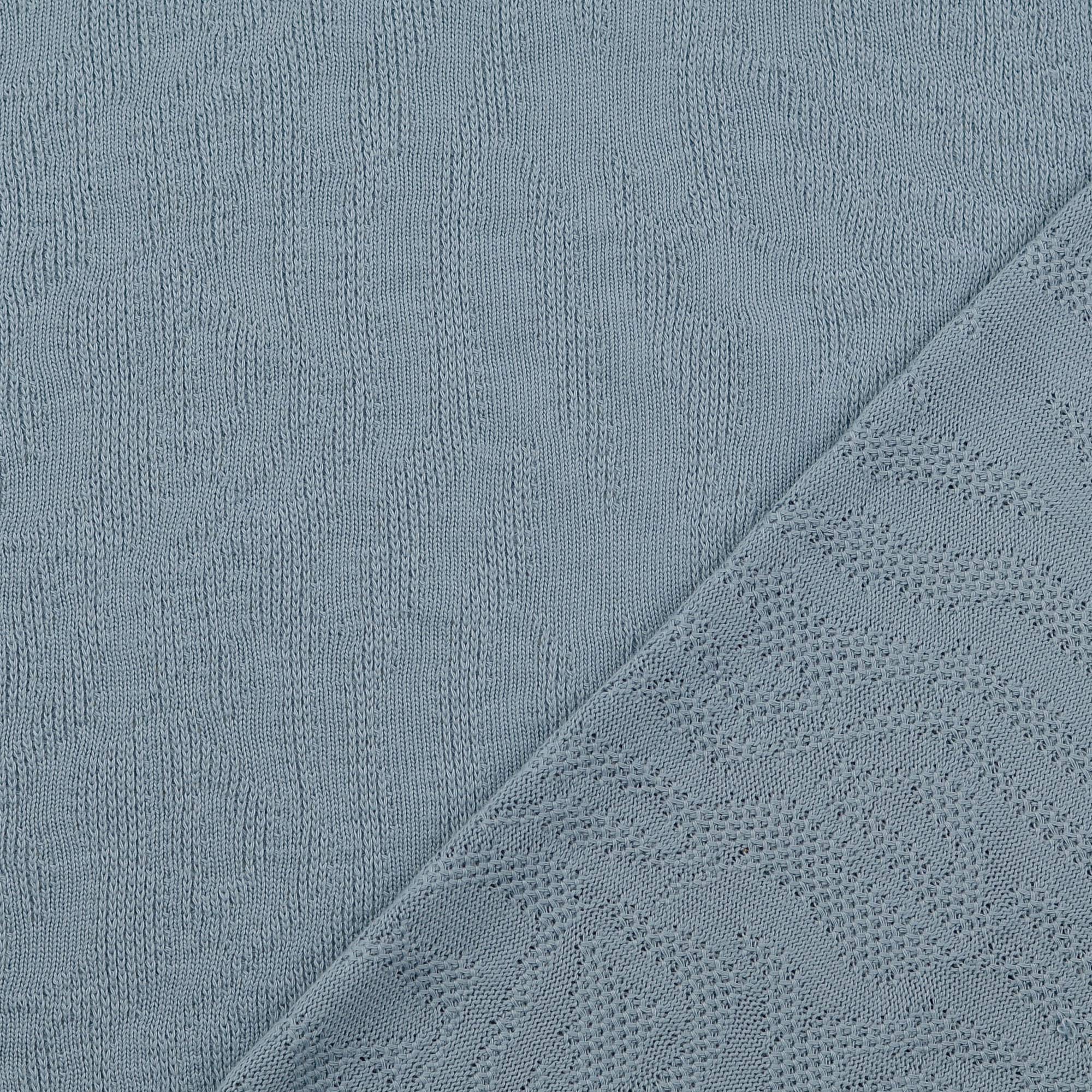 JACQUARD KNIT - DUSTY BLUE - 4