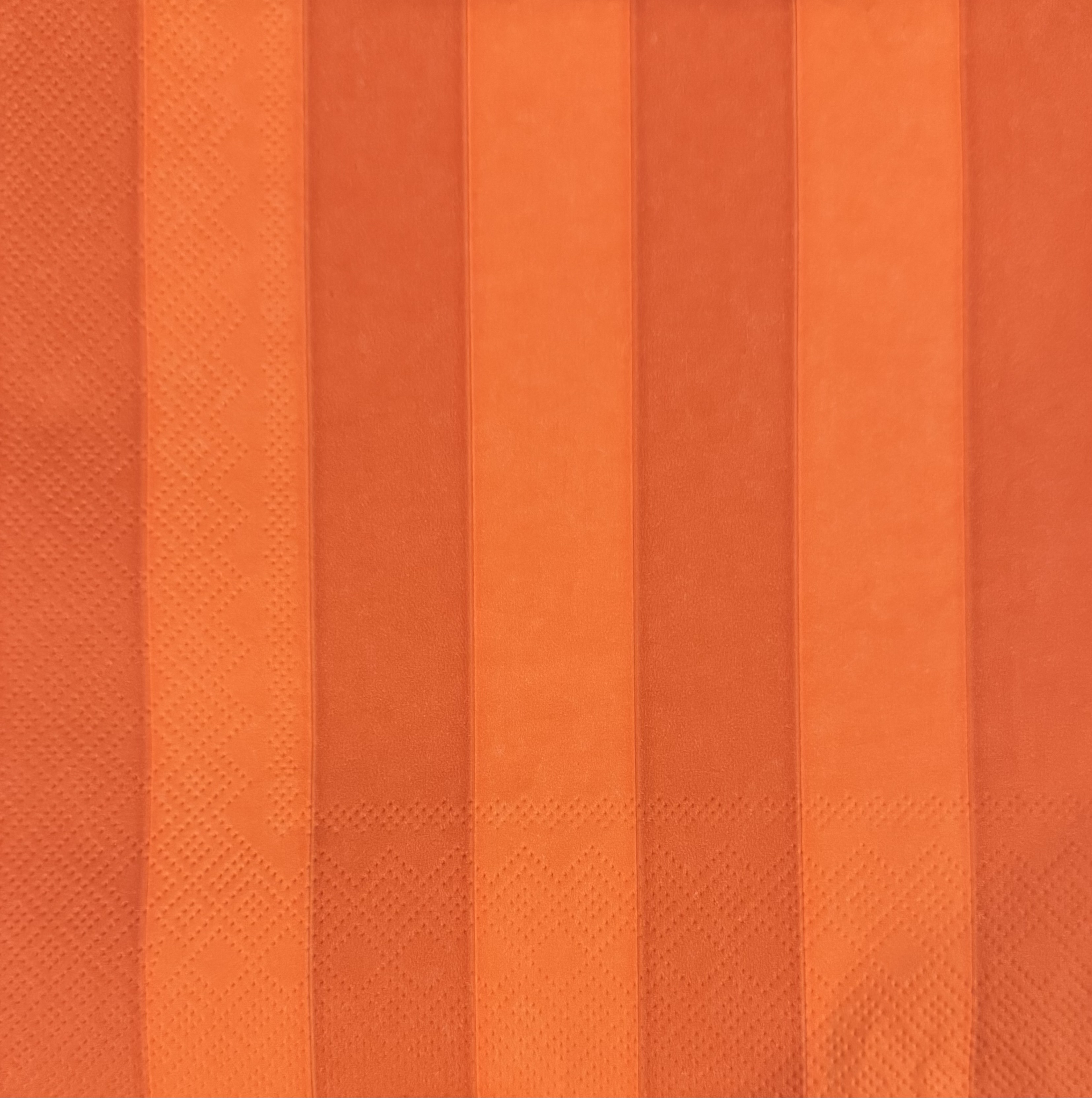 Servetter - Block stripe orange