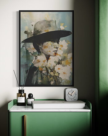 Flower Woman - Poster
