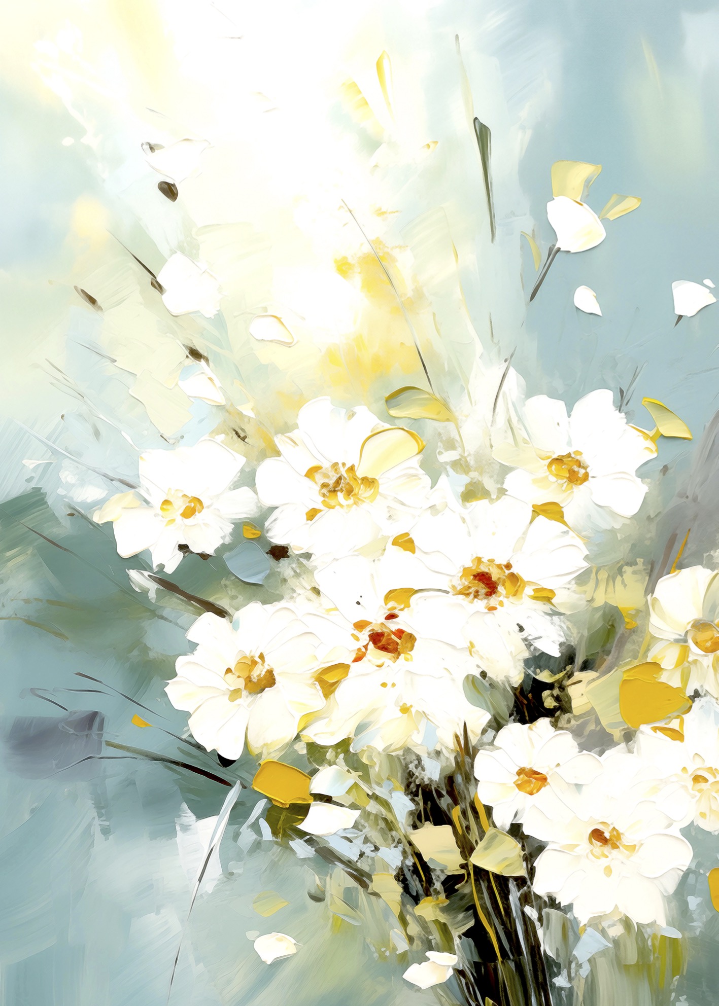 Floral Motion - Poster - 2