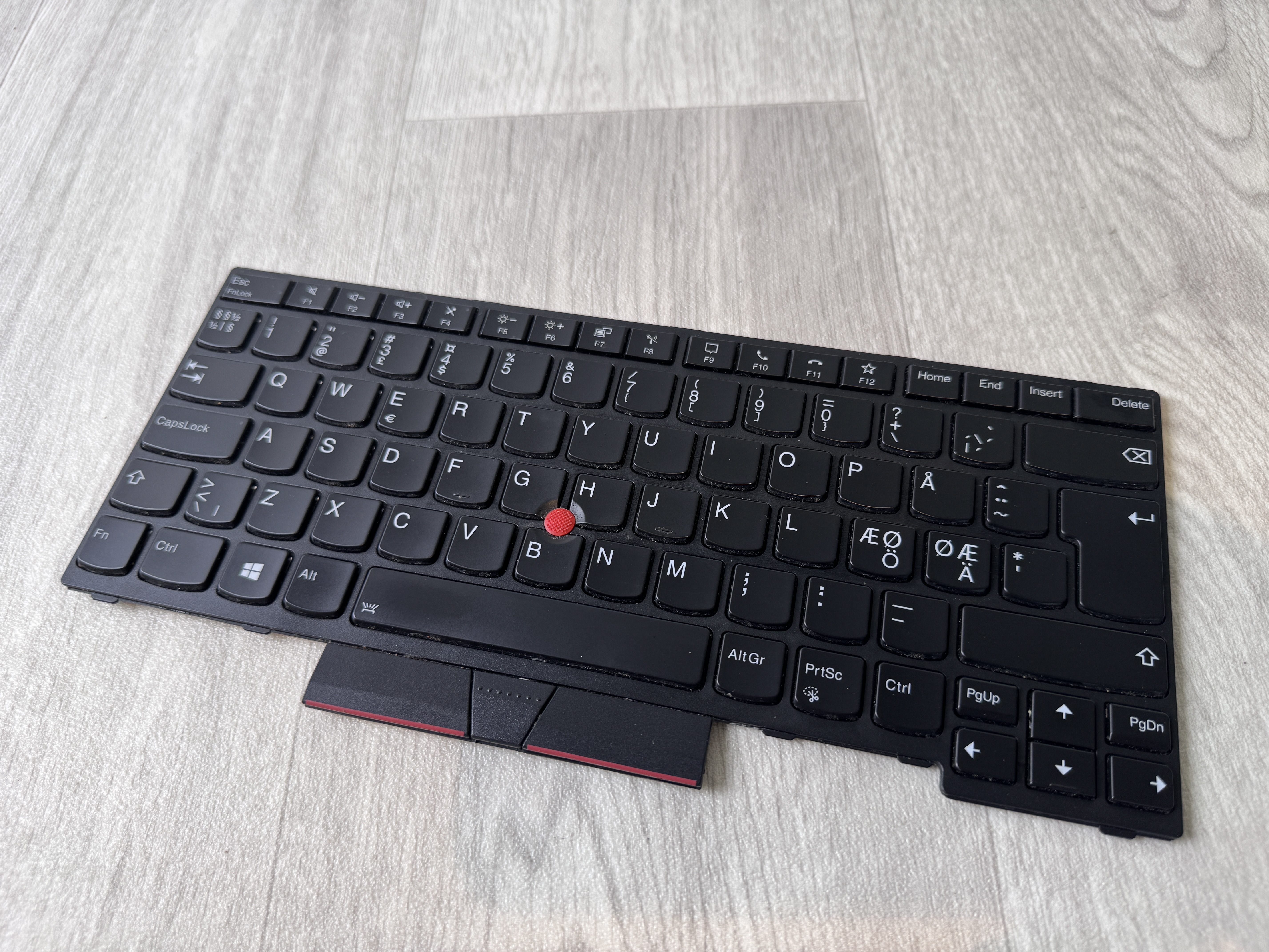 Lenovo Nordic Keyboard 5N20V44082 ThinkPad T14 P14s Gen1 Gen2 G1 G2 Tangentbord
