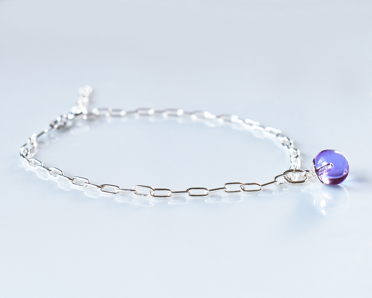 UDDEN LJUNG  - armband i violett  - 2