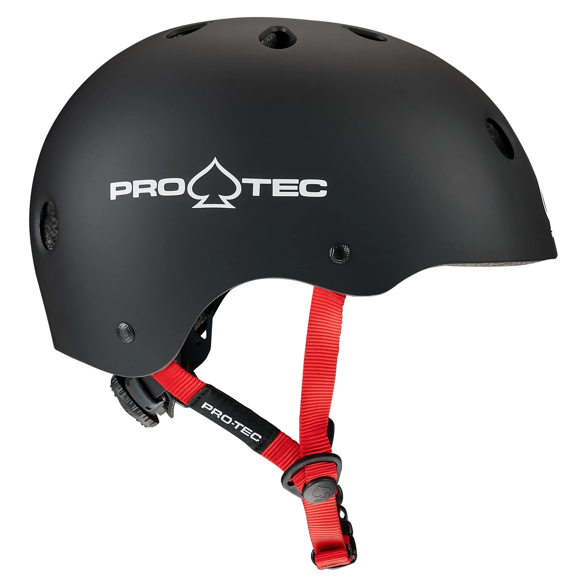 Pro-Tec Junior Classic Certifierad Skateboardhjälm Matte Black - 2