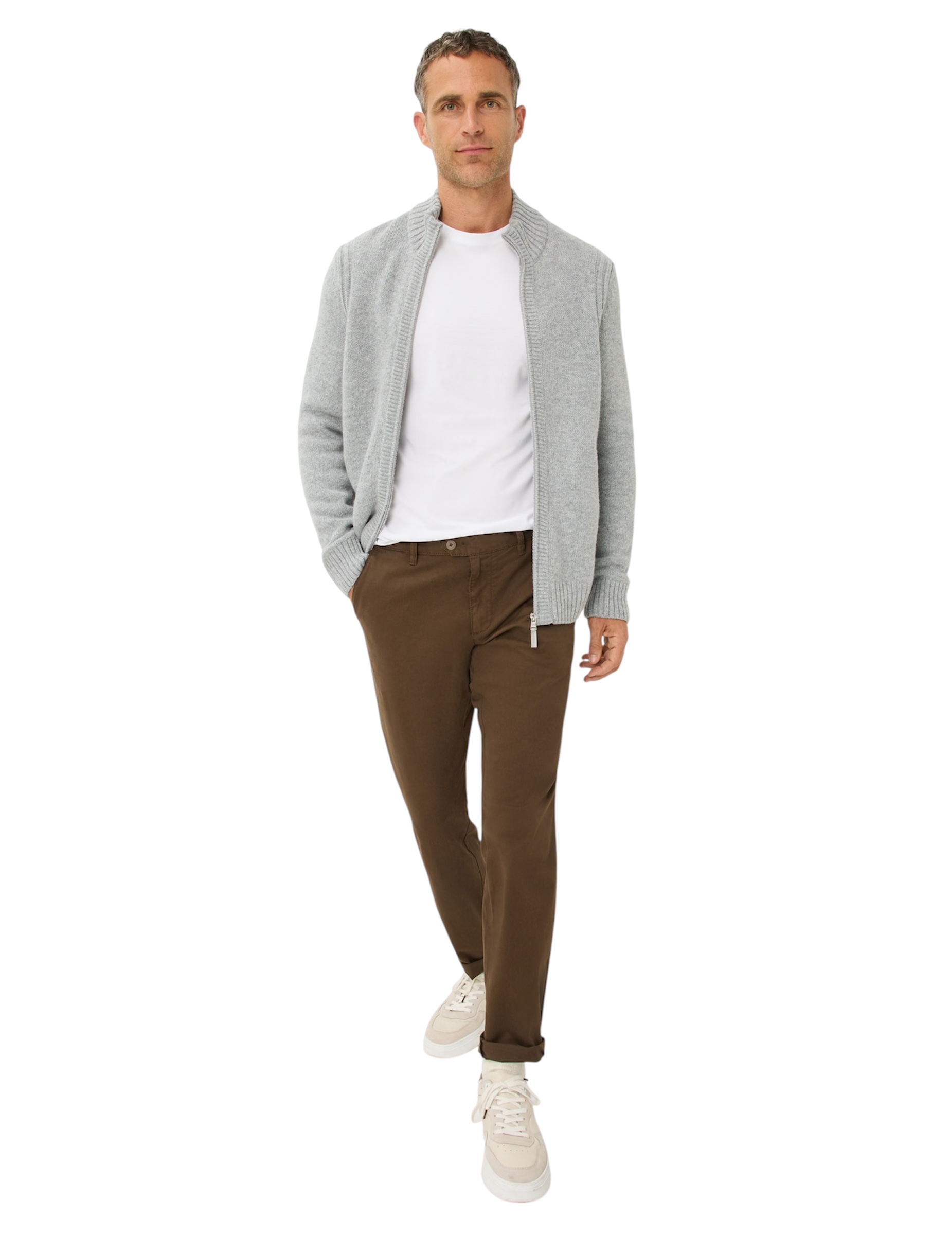 Chinos Jim brun. Av Eurex från BRAX - 3
