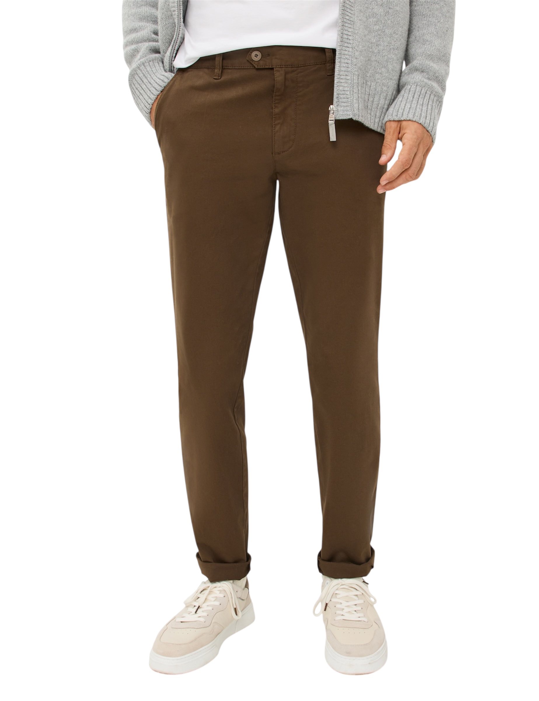 Chinos Jim brun. Av Eurex från BRAX