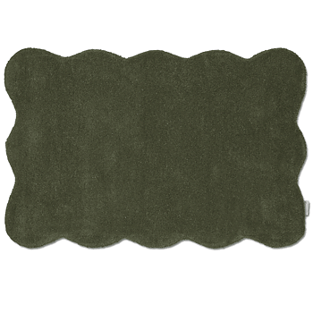 Dörrmatta Clam Skogsgrön 60x90cm