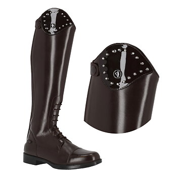 QHP Interchangeable Top Part for Romy Riding Boot - Crystal Brown