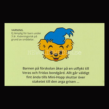 BAMSE BONDGÅRDSBESÖKET Nr: 4 - BAMSE MINIBÖCKER - MB204