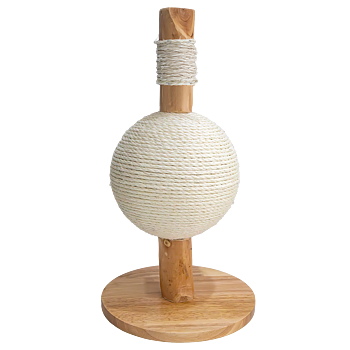 Selected by ZOO Tatra scratching post, 25x25x46cm, Off white