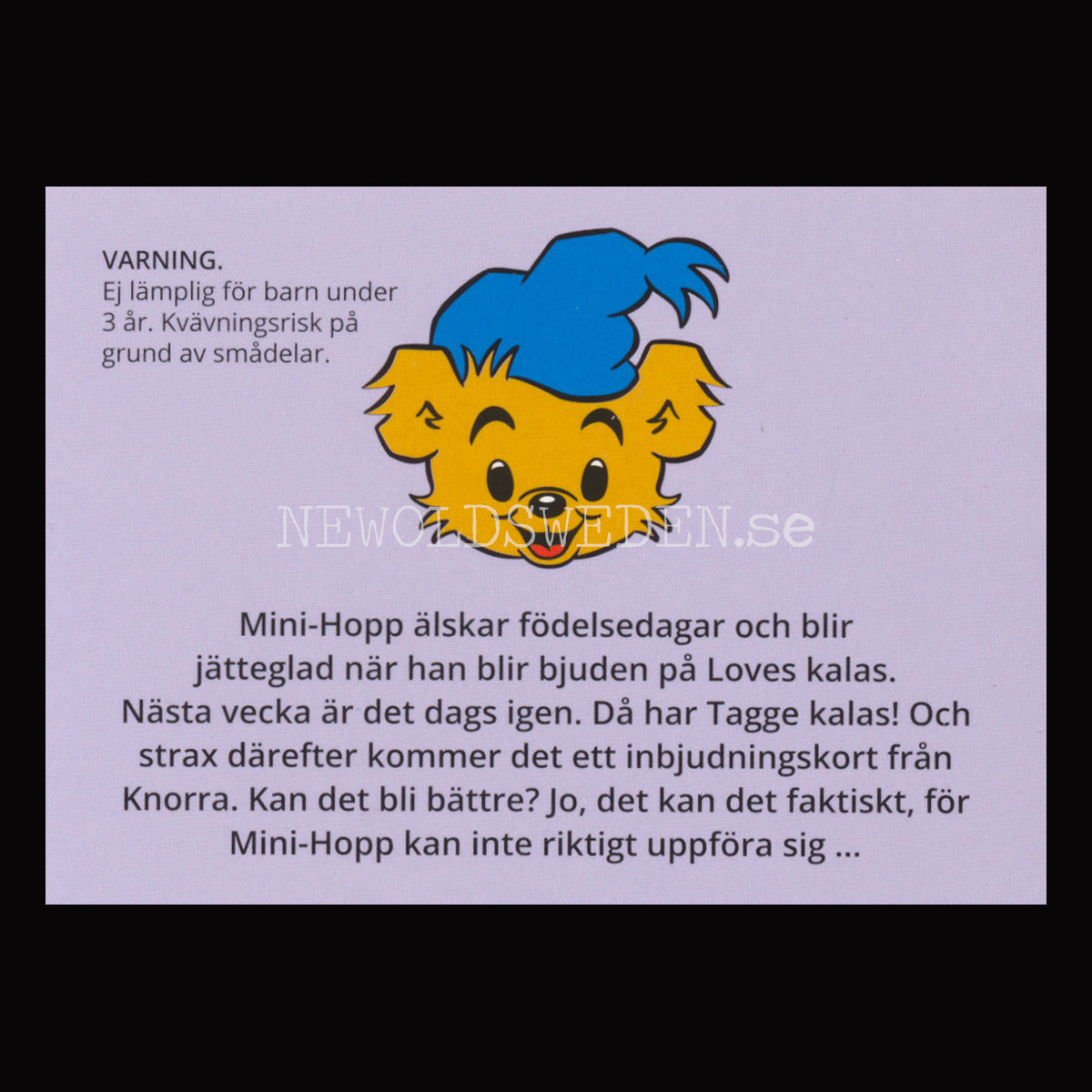 BAMSE MINI-HOPPS KOMPIS-KALAS Nr: 2 - BAMSE MINIBÖCKER - MB204 - 2