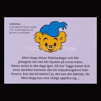 BAMSE MINI-HOPPS KOMPIS-KALAS Nr: 2 - BAMSE MINIBÖCKER - MB204