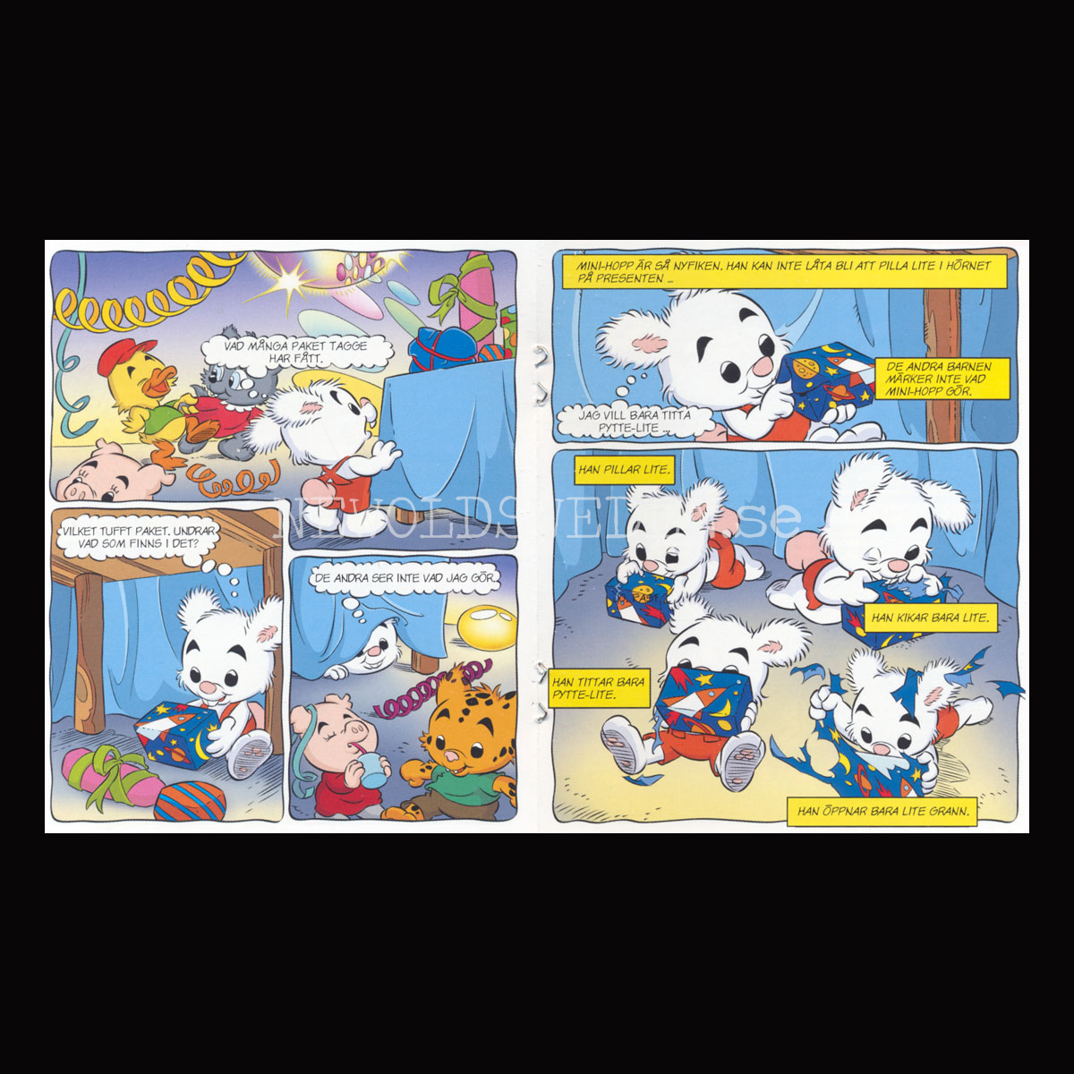 BAMSE MINI-HOPPS KOMPIS-KALAS Nr: 2 - BAMSE MINIBÖCKER - MB204 - 3