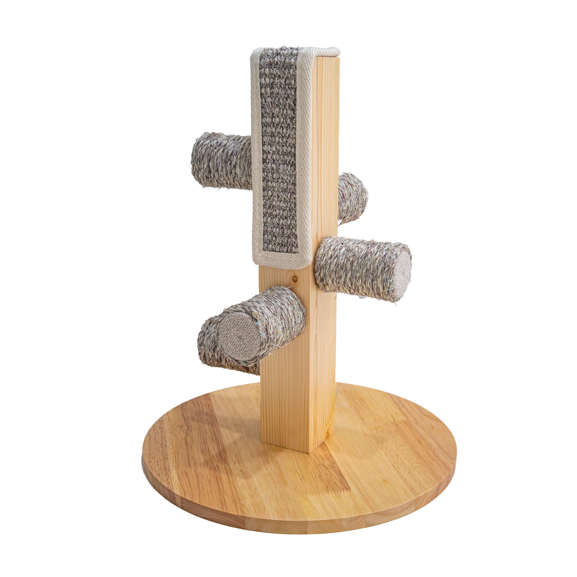 Selected by ZOO Scratching post Sudeten, 35x35x42cm, Off white
