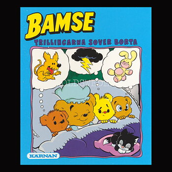 BAMSE TRILLINGARNA SOVER BORTA Nr: 1 - BAMSE MINIBÖCKER - MB204