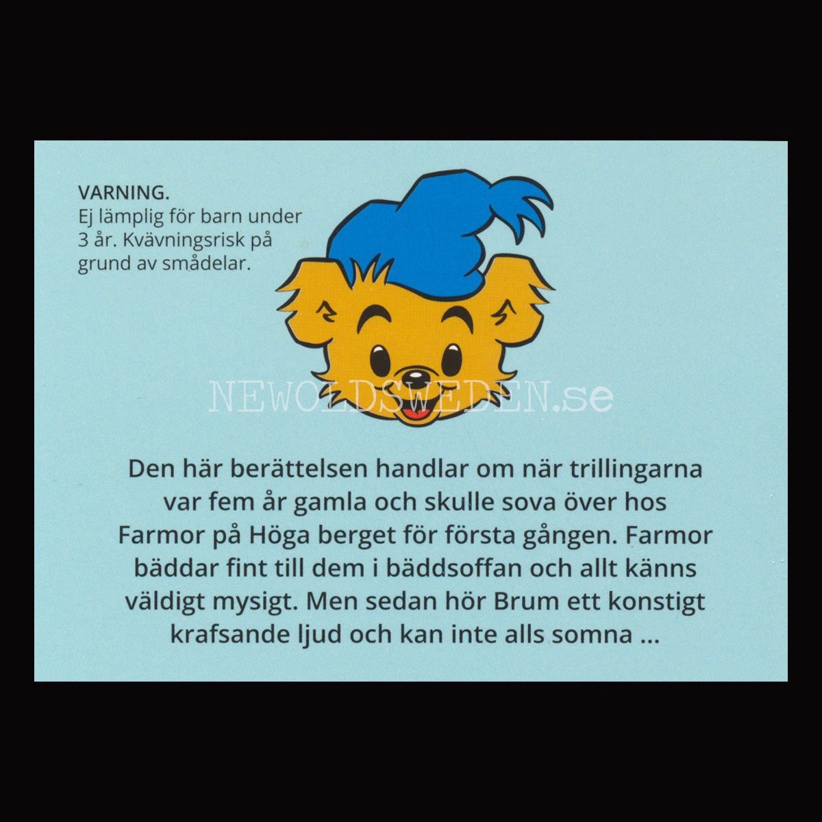 BAMSE TRILLINGARNA SOVER BORTA Nr: 1 - BAMSE MINIBÖCKER - MB204 - 2