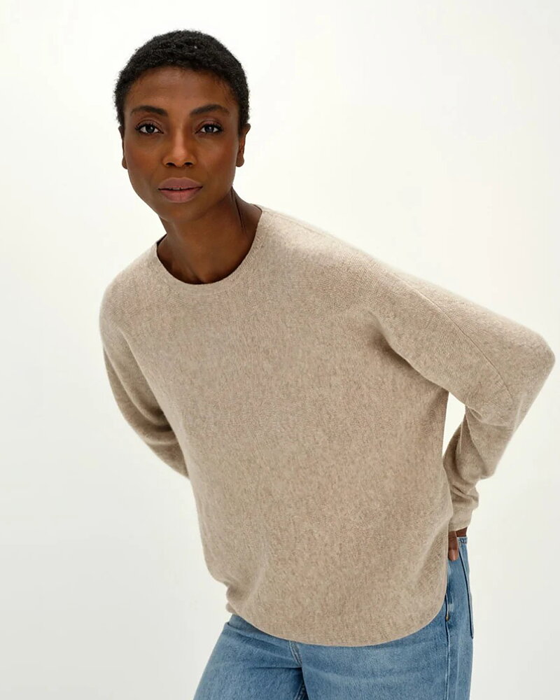 Kashmirjumper curved sand