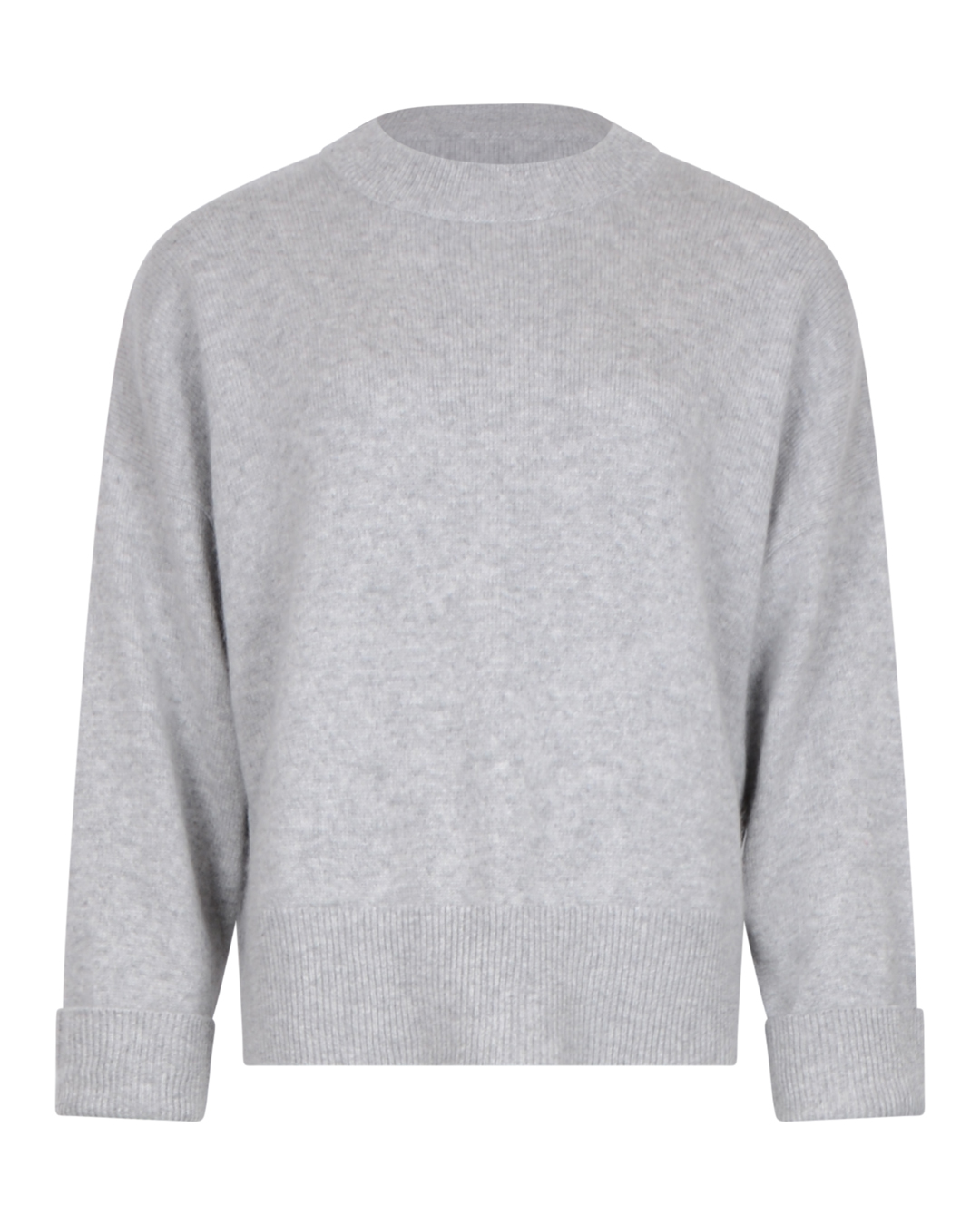 Kashmirjumper boxy ljusgrå - 3