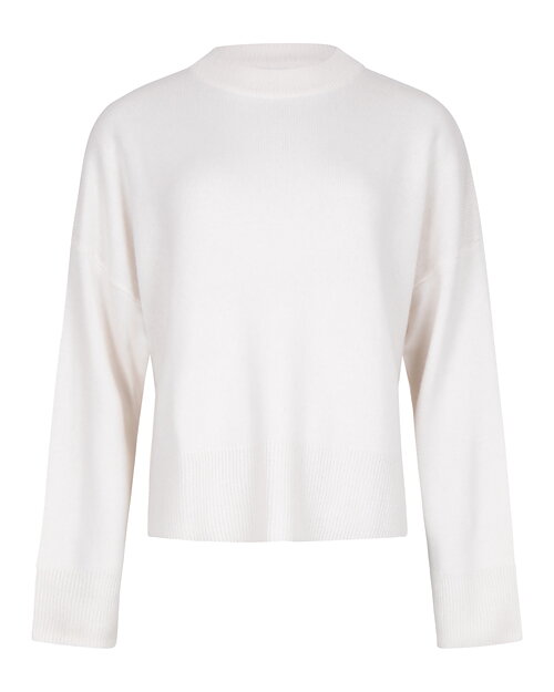 Kashmirjumper boxy offwhite