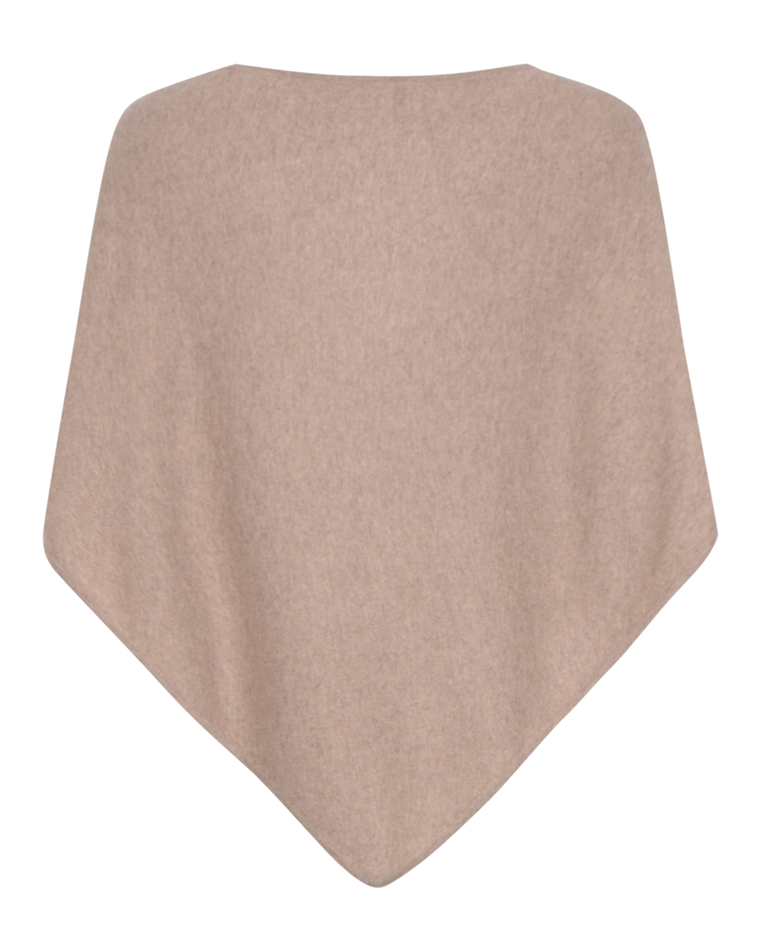 Kashmirponcho triangel mink-beige - 2