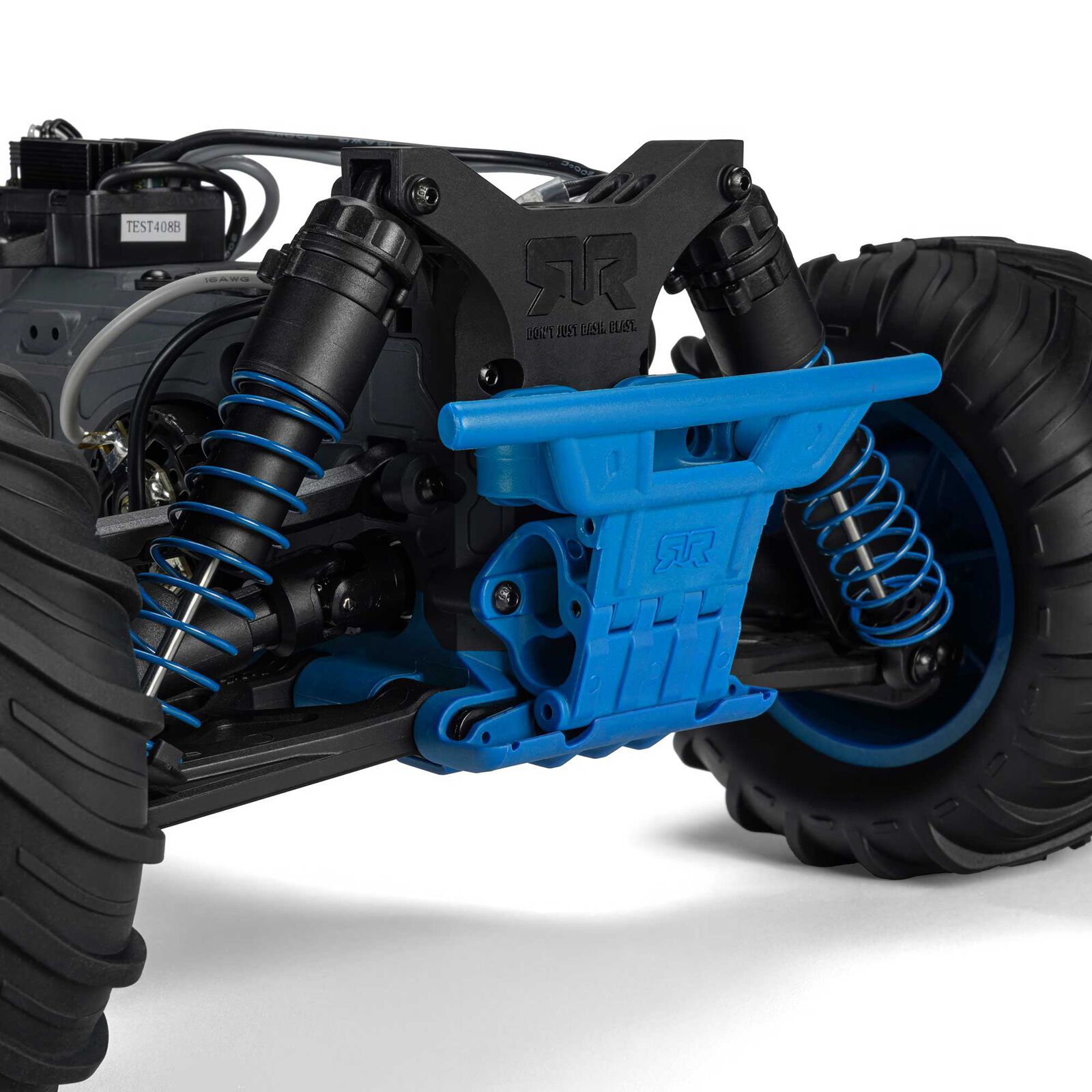 Arrma ARA3230ST5 1/10 1/10 GORGON 2WD RTR Brushed Monster Truck (Battery & Charger Included), Blue - 31