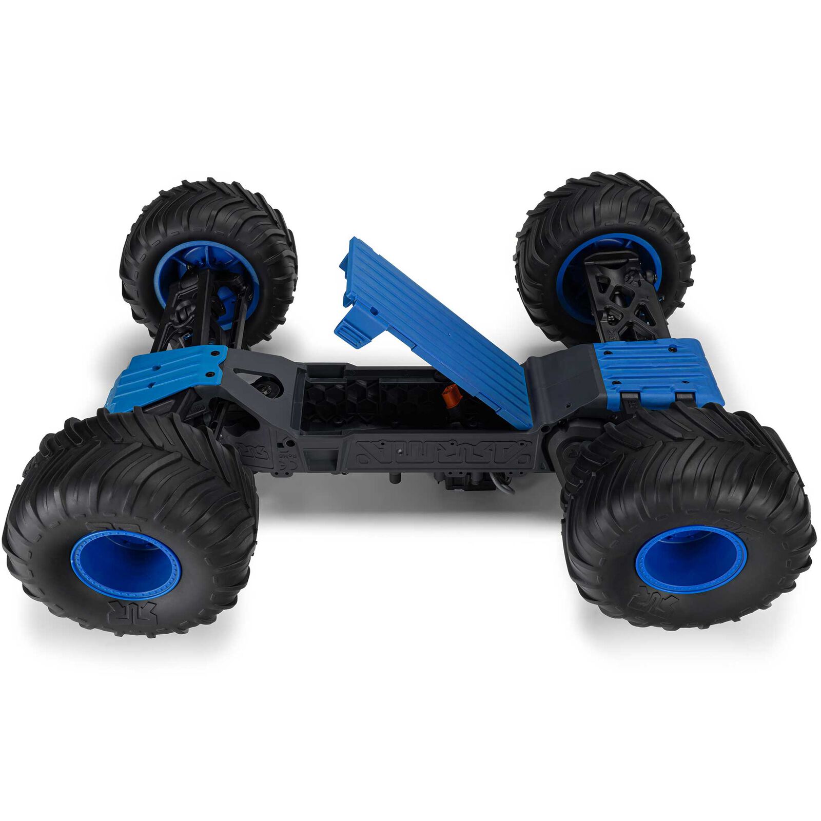Arrma ARA3230ST5 1/10 1/10 GORGON 2WD RTR Brushed Monster Truck (Battery & Charger Included), Blue - 29