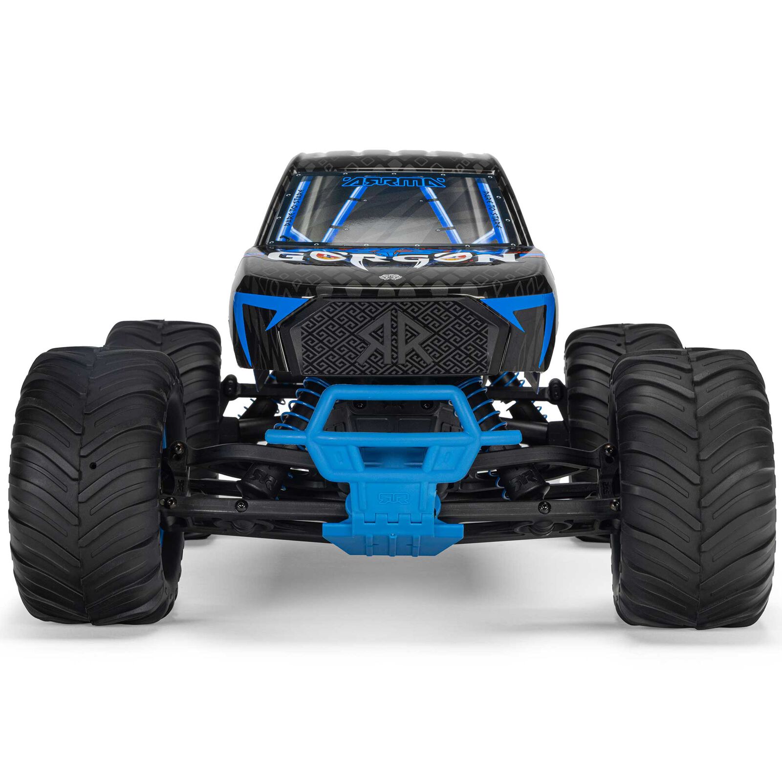 Arrma ARA3230ST5 1/10 1/10 GORGON 2WD RTR Brushed Monster Truck (Battery & Charger Included), Blue - 16