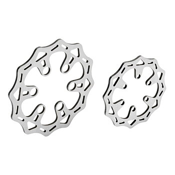 Pro-Line PRO642000 1/4 Euro Style Steel F/R Brake Rotor Set: Promoto-MX/SM