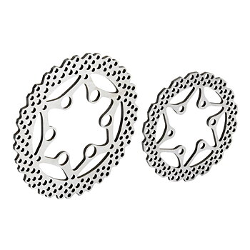 Pro-Line PRO642100 1/4 YZ Style Steel F/R Brake Rotor Set: Promoto-MX/SM