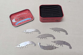 Cocktail Forks Shrimp 8x2 cm
