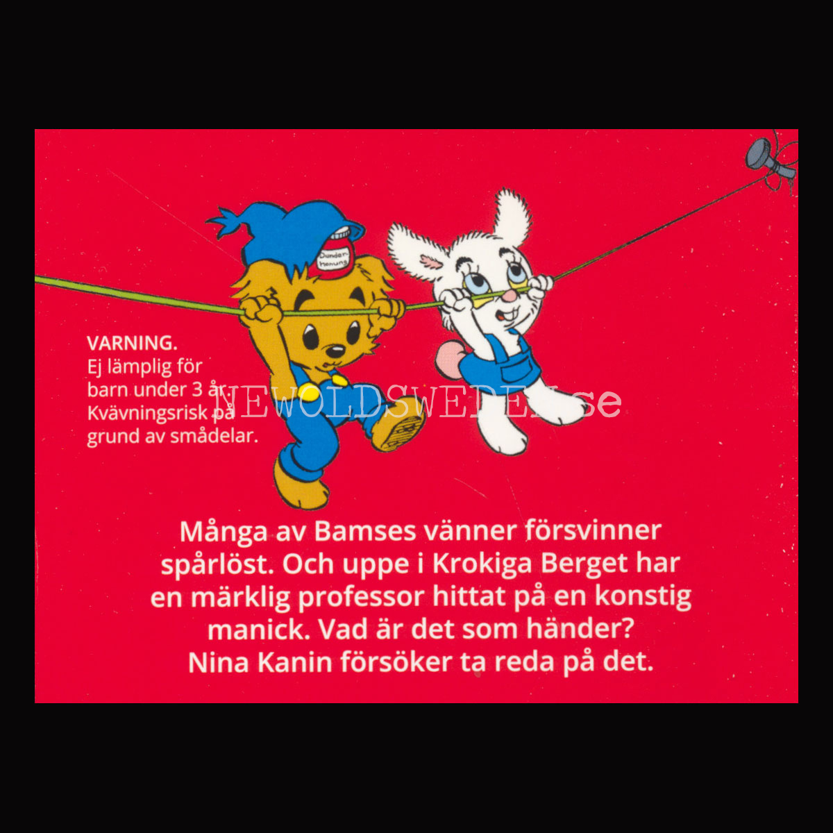 BAMSE OCH NINA KANIN PÅ ÄVEN TYR Nr: 4 - BAMSE MINIBÖCKER - MB202 - 2