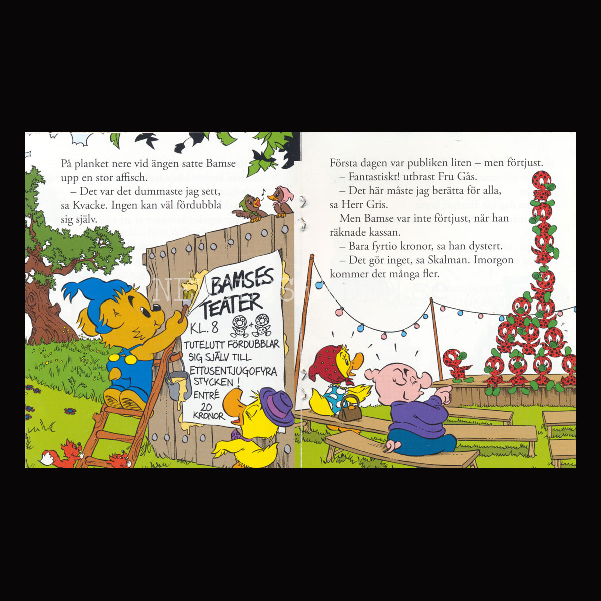 BAMSE OCH TUTELUTT Nr: 3 - BAMSE MINIBÖCKER - MB202 - 3